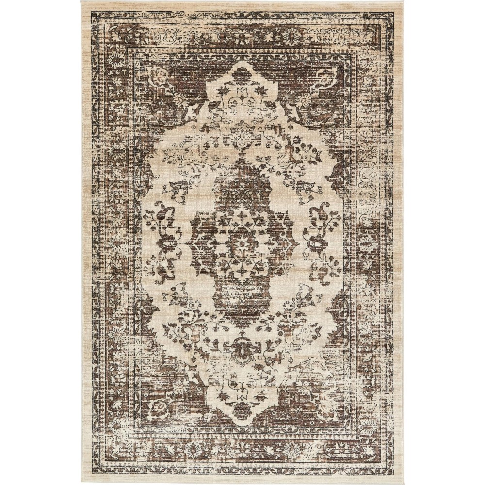Rug Unique Loom Oslo Tan Rectangular 6' 0 x 9' 0 Rug Unique Loom Oslo Tan Rectangular 6' 0 x 9' 0