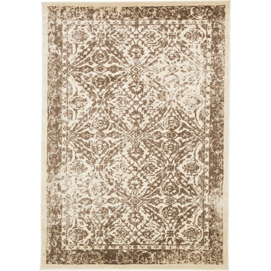 Rug Unique Loom Oslo Cream Rectangular 7' 0 x 10' 0