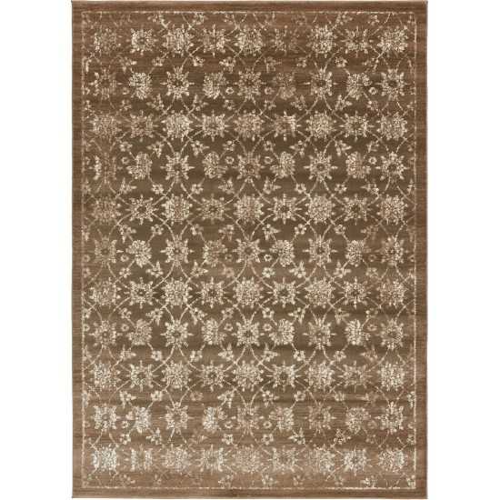 Rug Unique Loom Oslo Light Brown Rectangular 8' 0 x 11' 4