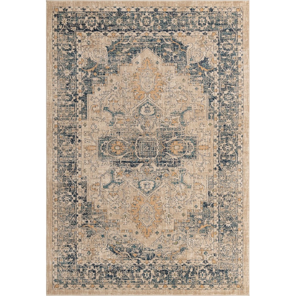 Rug Unique Loom Oslo Beige Rectangular 8' 0 x 11' 4