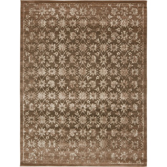 Rug Unique Loom Oslo Light Brown Rectangular 10' 0 x 13' 0