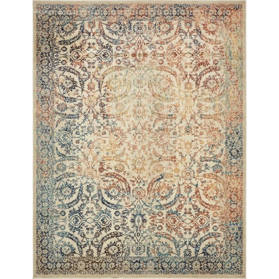 Rug Unique Loom Oslo Beige Rectangular 10' 0 x 13' 0