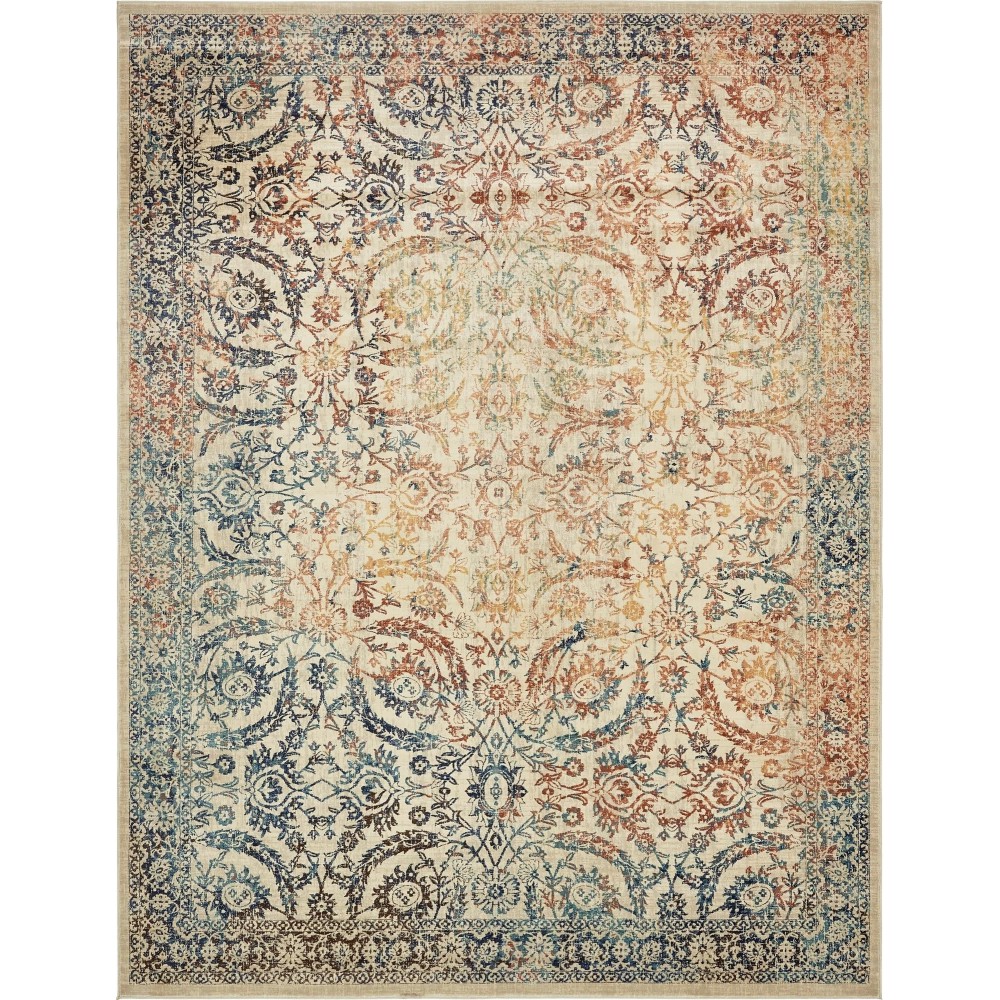 Rug Unique Loom Oslo Beige Rectangular 10' 0 x 13' 0 Rug Unique Loom Oslo Beige Rectangular 10' 0 x 13' 0