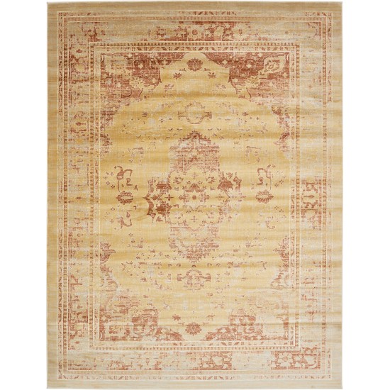 Rug Unique Loom Oslo Cream Rectangular 10' 0 x 13' 0