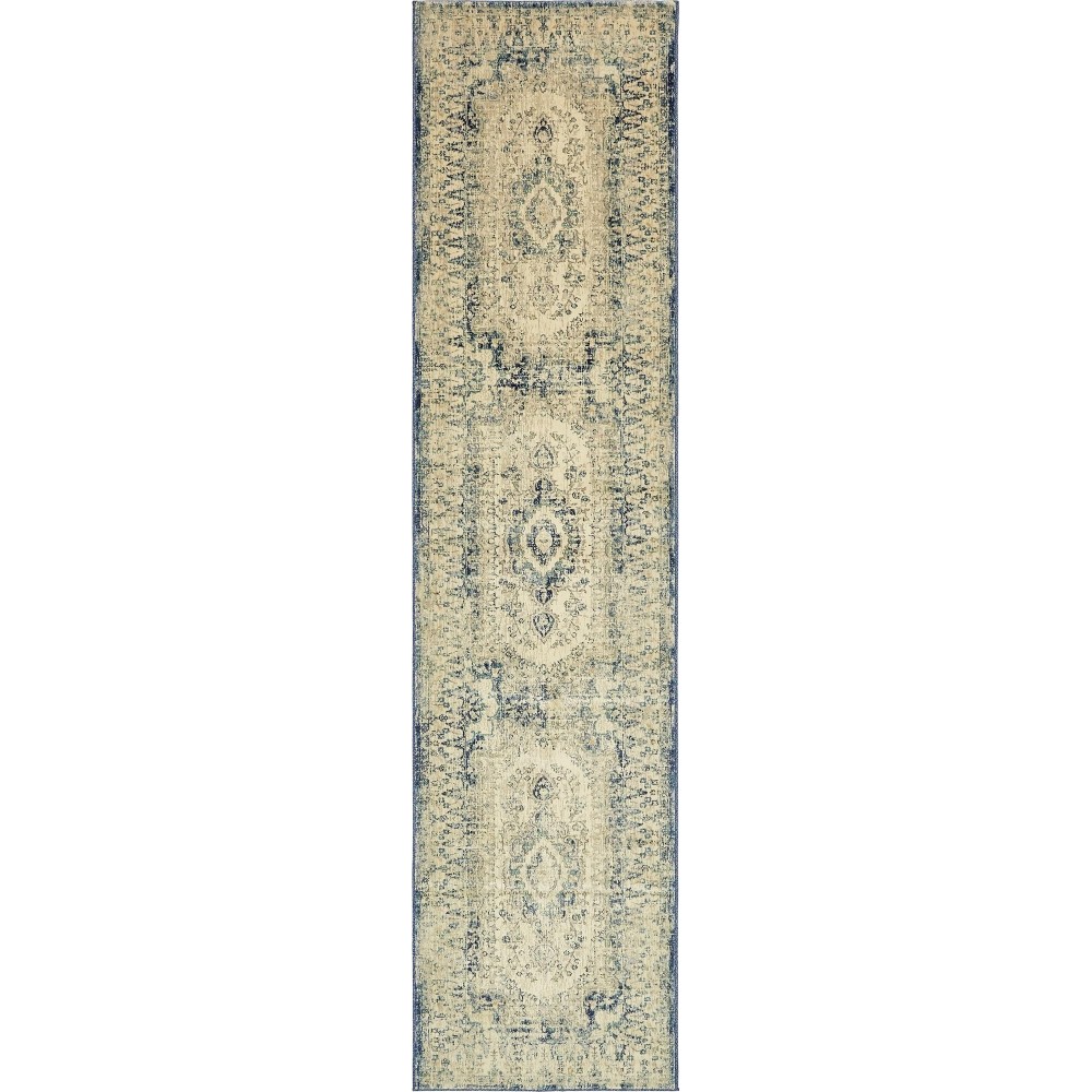 Rug Unique Loom Oslo Beige Runner 3' 0 x 13' 0