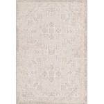 Rug Unique Loom Outdoor Aztec Light Gray Rectangular 4' 0 x 6' 0