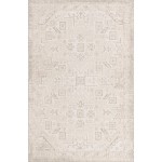 Rug Unique Loom Outdoor Aztec Light Gray Rectangular 5' 3 x 7' 10