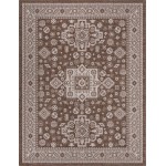 Rug Unique Loom Outdoor Aztec Brown Rectangular 9' 0 x 12' 0