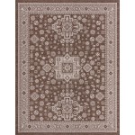 Rug Unique Loom Outdoor Aztec Brown Rectangular 10' 0 x 13' 0