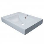 Fauceture Mission Vessel Sink, White