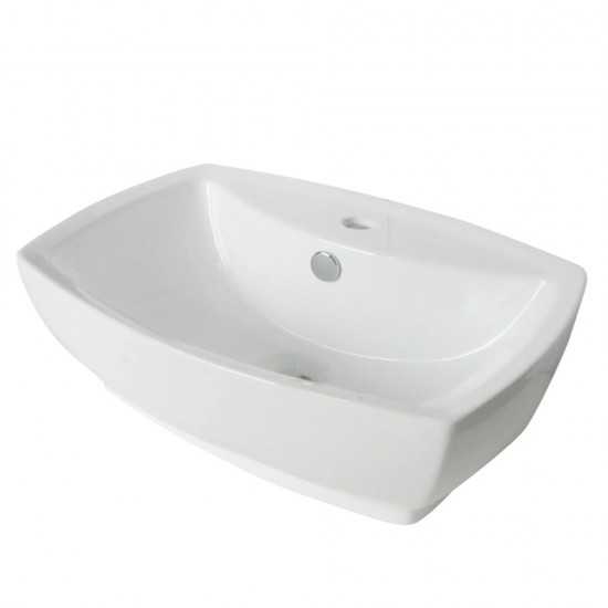 Fauceture Marquis Vessel Sink, White