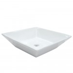 Fauceture Artisan Vessel Sink, White