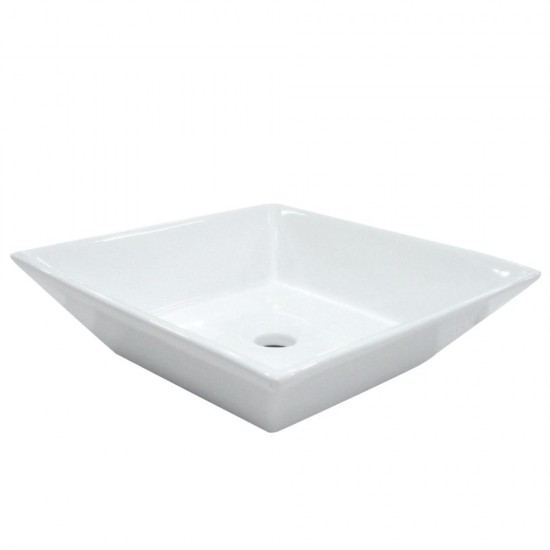 Fauceture Artisan Vessel Sink, White