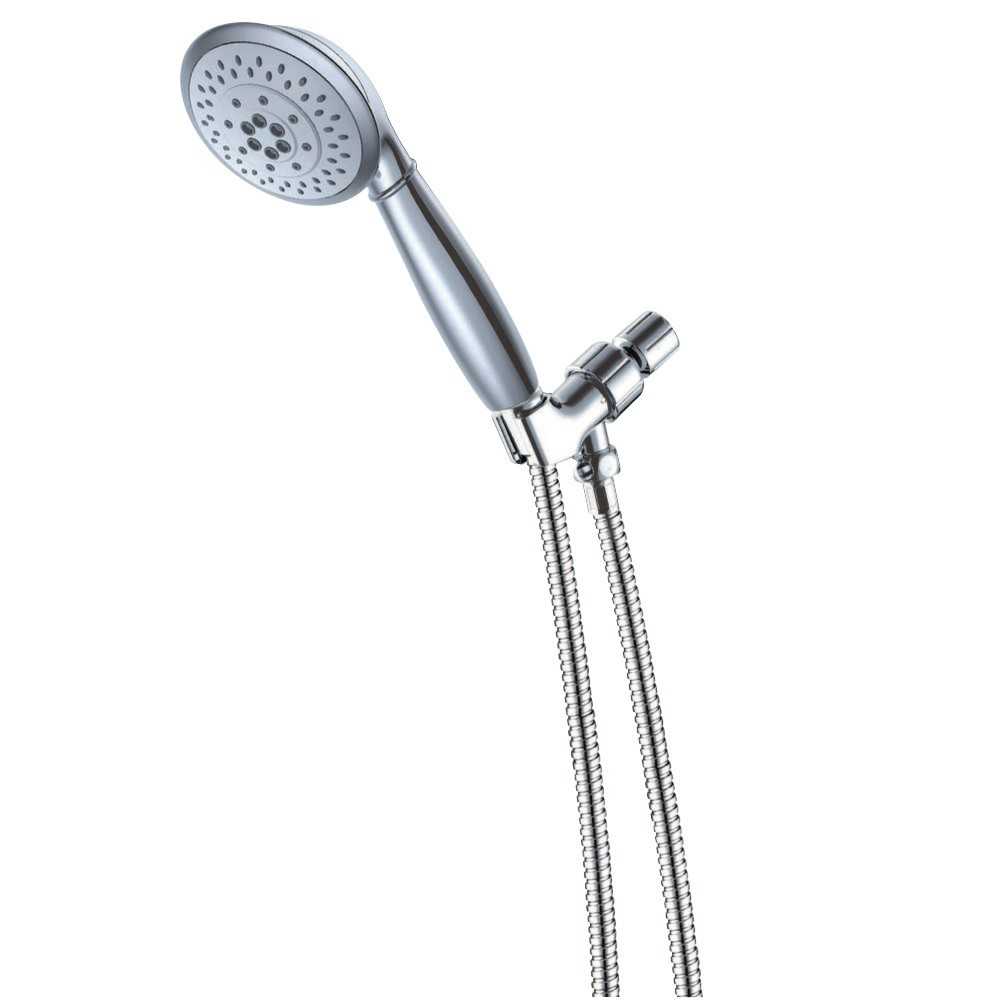 Kingston Brass 5 Setting Hand Shower with Stainless Steel Hose, Polished Chrome