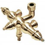 Kingston Brass Vintage Down Spout Faucet, Polished Brass