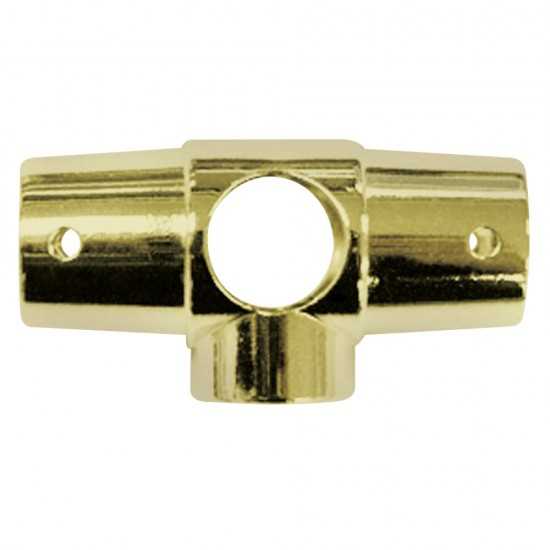 Kingston Brass Vintage Shower Ring Connector 5 Holes, Polished Brass