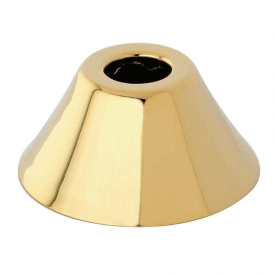 Kingston Brass Made To Match 5/8" O.D. Compression Bell Flange, Polished Brass