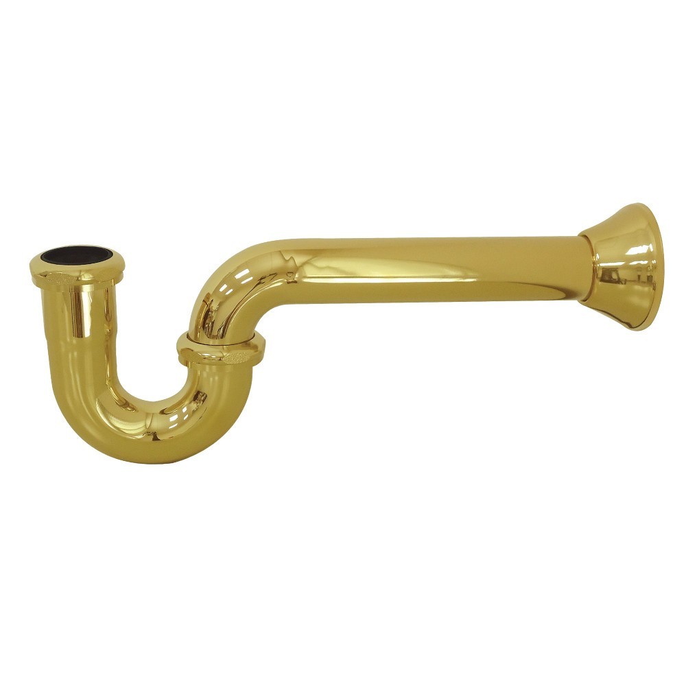 Fauceture Vintage 1-1/2 Inch Decor P-Trap, Polished Brass