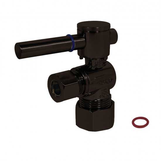 Fauceture Quarter Turn Valves (5/8-Inch X 3/8-Inch OD Compression), Oil Rubbed Bronze
