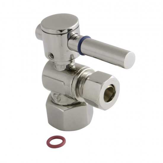 1/4 Turn Valves (1/2-In FIP X 3/8-In O.D. Comp), Polished Nickel