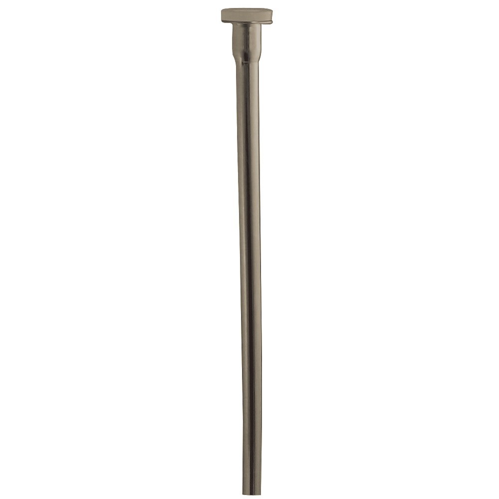 Kingston Brass Complement 30-Inch X 3/8-Inch Diameter Flat Closet Supply, Brushed Nickel