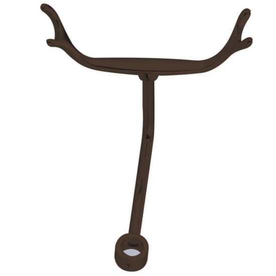 Kingston Brass Vintage Shower Pole Holder, Oil Rubbed Bronze