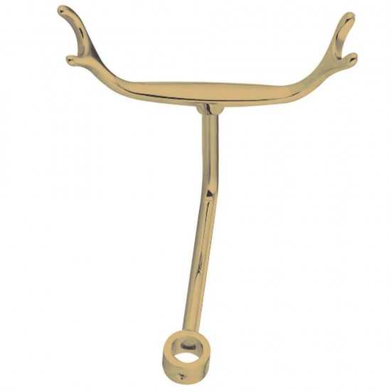 Kingston Brass Vintage Shower Pole Holder, Polished Brass