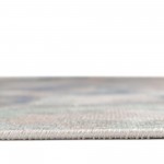 Rug Unique Loom Lotus Blue Square 5' 0 x 5' 0