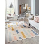 Rug Unique Loom Lotus Multi Sample 1' 4 x 1' 4