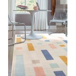 Rug Unique Loom Lotus Multi Sample 1' 4 x 1' 4