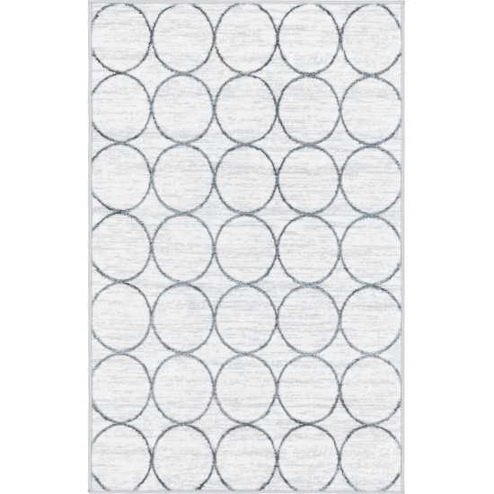 Rug Unique Loom Matrix Trellis Ivory Rectangular 3' 3 x 5' 3