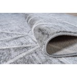 Rug Unique Loom Matrix Trellis Dark Gray Rectangular 3' 3 x 5' 3