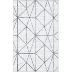 Rug Unique Loom Matrix Trellis Ivory Rectangular 3' 3 x 5' 3