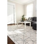 Rug Unique Loom Matrix Trellis Ivory Rectangular 3' 3 x 5' 3