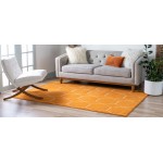 Rug Unique Loom Trellis Frieze Orange Rectangular 2' 0 x 3' 0