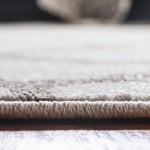 Rug Unique Loom Trellis Beige/Light Brown Square 10' 0 x 10' 0