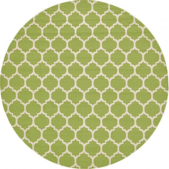 Rug Unique Loom Trellis Green Round 12' 2 x 12' 2