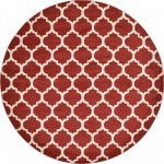 Rug Unique Loom Trellis Red Round 10' 0 x 10' 0