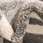 Rug Unique Loom Trellis Gray Round 8' 0 x 8' 0
