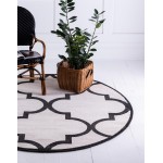 Rug Unique Loom Trellis Beige Round 8' 0 x 8' 0