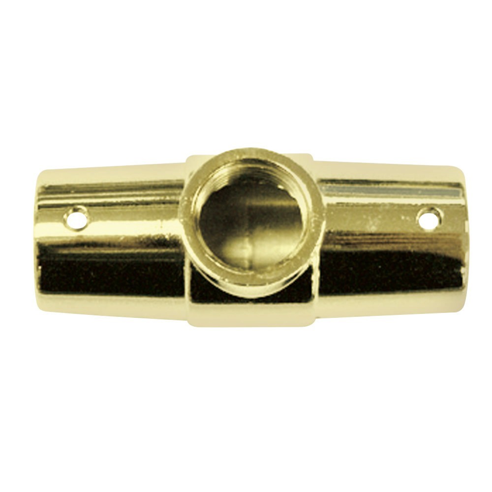 Kingston Brass Vintage Shower Ring Connector 3 Holes, Polished Brass