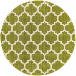 Rug Unique Loom Trellis Green Round 6' 0 x 6' 0