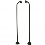 Kingston Brass Double Offset Bath Supply, Oil Rubbed Bronze