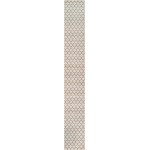 Rug Unique Loom Trellis Beige/Light Brown Runner 2' 7 x 19' 8