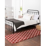 Rug Unique Loom Trellis Red Runner 2' 7 x 16' 5