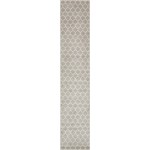 Rug Unique Loom Trellis Light Gray Runner 2' 7 x 13' 0