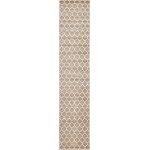 Rug Unique Loom Trellis Light Brown Runner 2' 7 x 13' 0