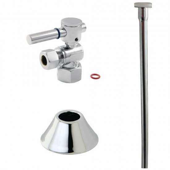 Kingston Brass Modern Plumbing Toilet Trim Kit, Polished Chrome