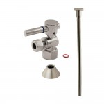 Kingston Brass Modern Plumbing Toilet Trim Kit, Brushed Nickel