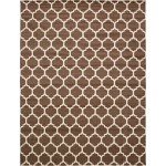 Rug Unique Loom Trellis Brown/Beige Rectangular 12' 2 x 16' 0